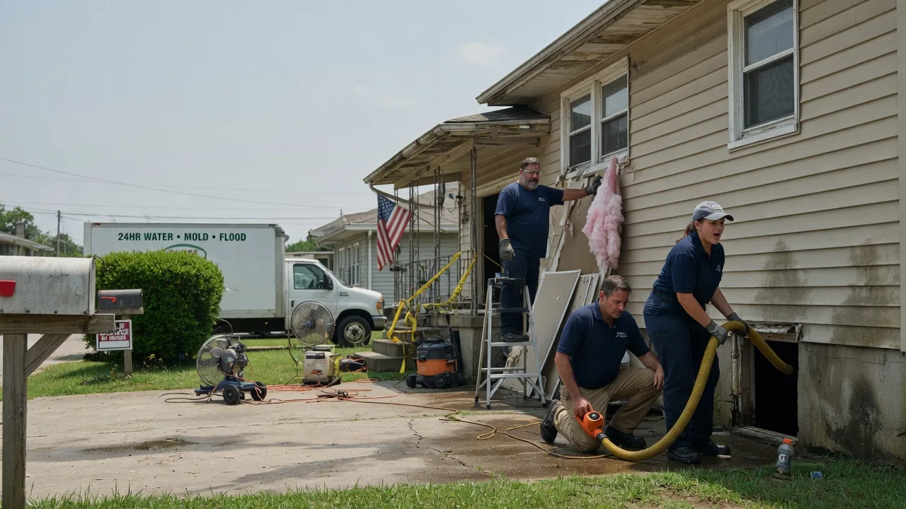 Water Damage Repair in Gerlaw, IL near me
